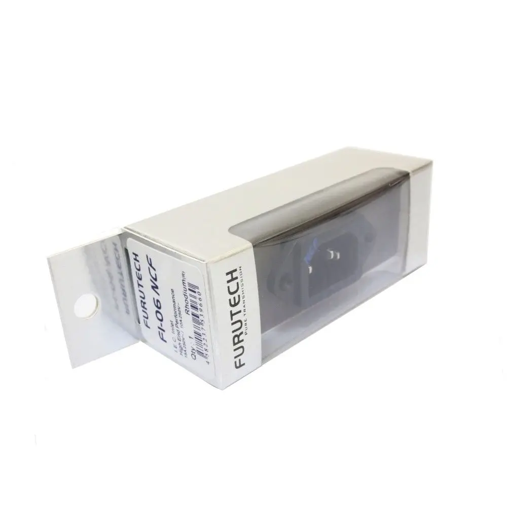 Furutech FI-06 NCF (R)-Nano Crystal Formula Copper Rhodium Plated IEC Inlet HiFi Made in Japan