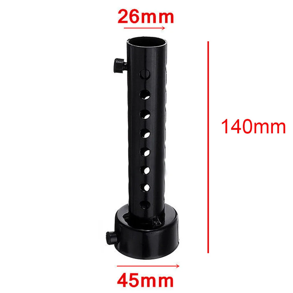 New Arrival 45MM Universal Motorcycle Exhaust Can DB Killer Silencer Removable Muffler Baffle Black