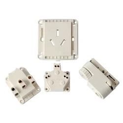 Cerco plástico personalizado do soquete do interruptor da modelação por injeção