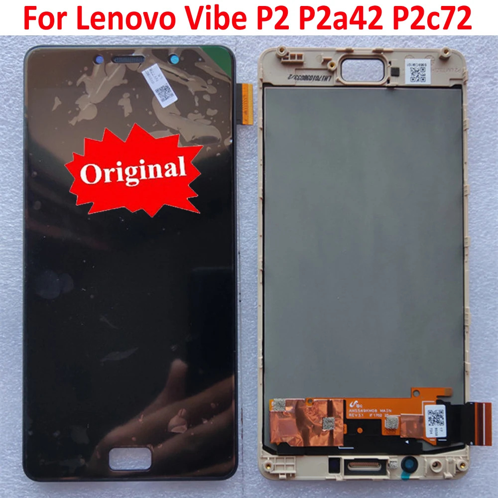 100% Оригинальный AMOLED рабочий стеклянный датчик ЖК дисплей сенсорный экран