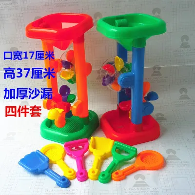 CHILDREN'S Suit Sand Filter Toy Beach Engineering Vehicle sha che Cassia Seed Large Size Sandbox Play Plastic Mainland China