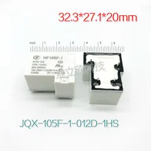 5 stücke Neue Relais JQX-105F-1 012D-1HS JQX-105F-1 024D-1HS HF105F-1 024D-1HS HF105F JQX 105F 1 012D 1HS 4PIN Schließer 30A
