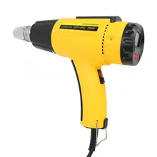 Электрический пистолет горячего воздуха ЖК-дисплей ручной регулировки температуры 2000 Вт ЕС штекер 220-240 В