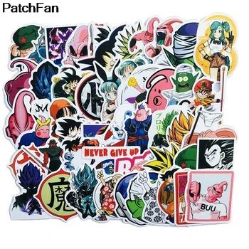 

12Set A3290 Patchfan 50pcs Anime Dragon Ball Funny Stickers DIY Scrapbooking Laptop Skateboard Motorcycle Home Decoration badges