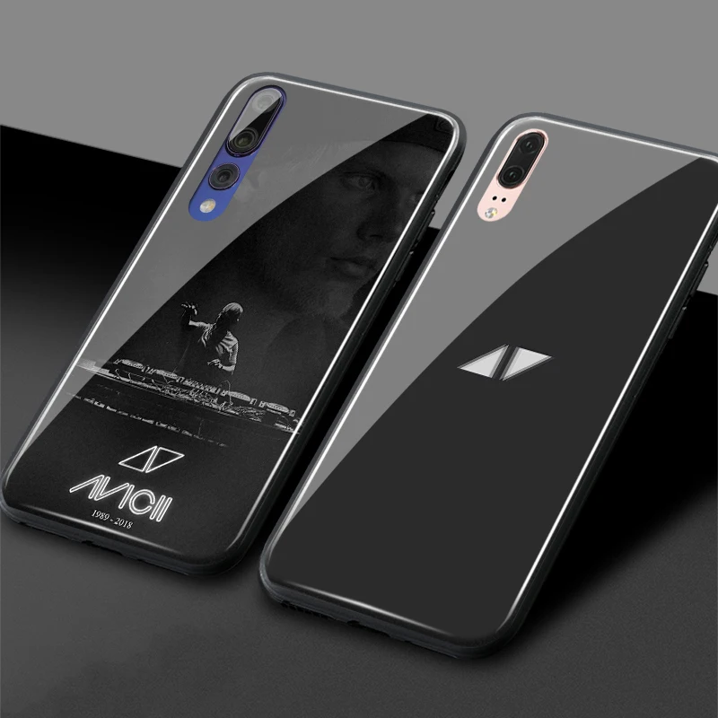 Мягкий силиконовый стеклянный чехол для телефона DJ Avicii Tim Bergling Huawei Honor V Mate P 9 10 20 30