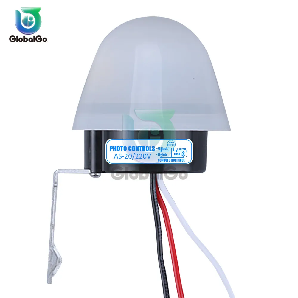 220v 220V 12V Авто Вкл/Выкл уличные Водонепроницаемый светильник Управление переключатель светодиодный светильник Сенсор переключатели для Спальня украшение ночник AS-20 - Цвет: 220v