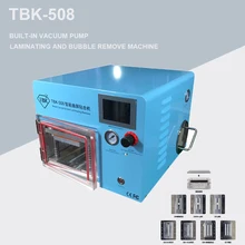 TBK-508 умный изогнутый ЖК-экран вакуумная ламинационная машина для Sumsung S9 S9+ S7 S10 S10+ Edge lcd OCA ремонт пузырьков для удаления