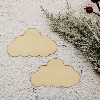 

Wooden Cloud for Crafts - Laser Cut - Cloud Shape - Blank Cloud - Cloud Decor