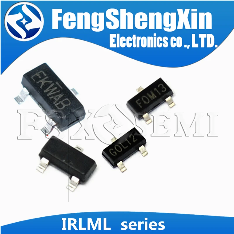 

50pcs IRLML2502TRPBF IRLML6402TRPBF IRLML0030TRPBF IRLML2402TRPBF IRLML5203TRPBF IRLML6401TRPBF SOT-23 Power MOSFET
