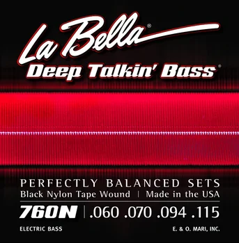 

760n string kit for bass guitar with nylon 060-115 La Bella