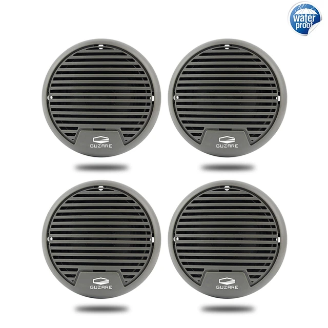 2Pairs 3 inch Marine Boat Waterproof Speakers 140Watts Motorcycle Car  Speaker Surface Mounted For Outdoor ATV