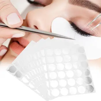 

Beauty Cosmetics 50pcs Grafting Planting Eyelash Glue Sticker Cosmetic Pigment Drop Patch Pad Makeup Tool Kits