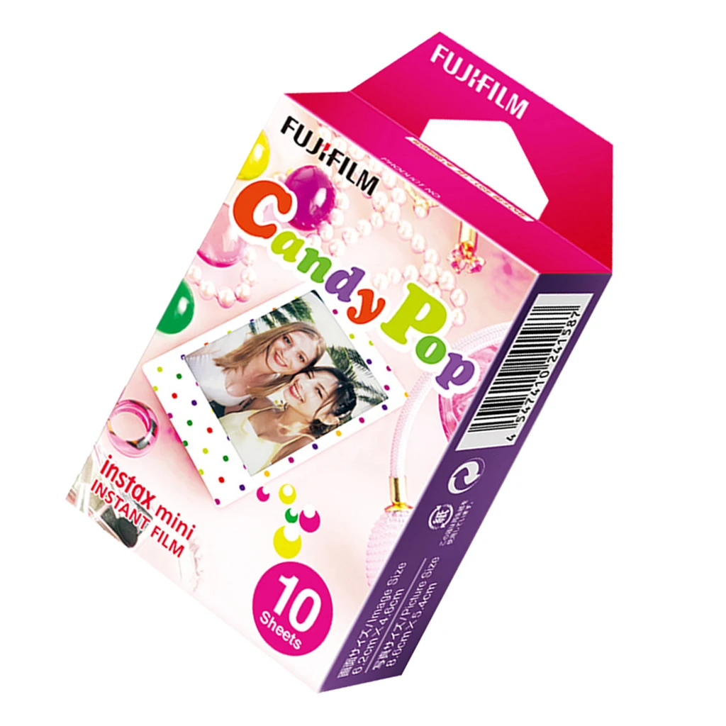 10 Sheets Fujifilm Instax Mini Cartoon Instant Photo Paper cartoon Film For Fuji Instax Mini 8 9 70 7s 50s 50i 90 25 Share SP-1