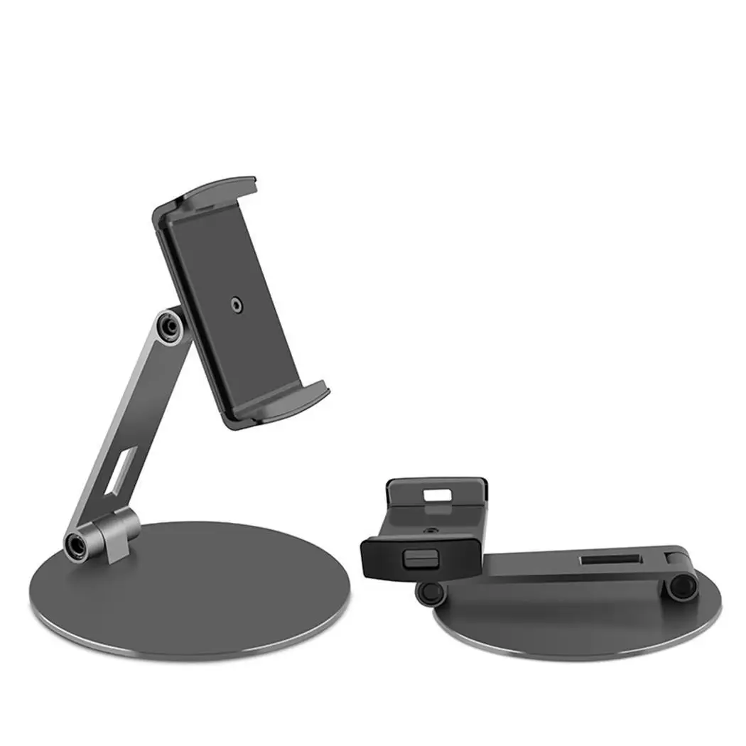 

Creative Aluminum Alloy Desktop Mobile Phone Liftable Holder Folding Bracket Support 4-14 inch phone and tablet
