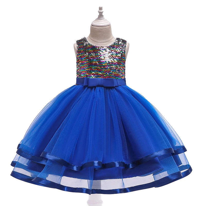 Бальное платье принцессы Детская летняя одежда элегантные платья для свадьбы