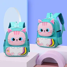 New Fashion Kids Cartoon Animal Backpack Lightweight Waterproof Daypack School Bag for Boys and Girls 6 Style