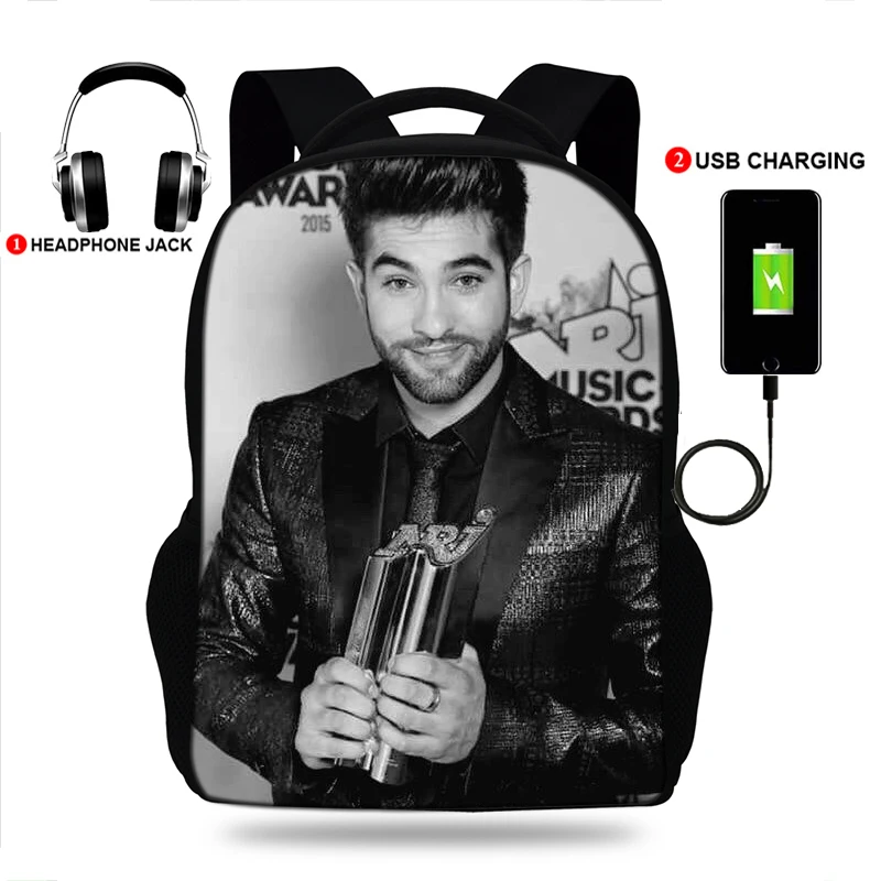 

Рюкзак для девочек и мальчиков, школьные ранцы для подростков 17 дюймов, сумки для книг Кендзи гирак