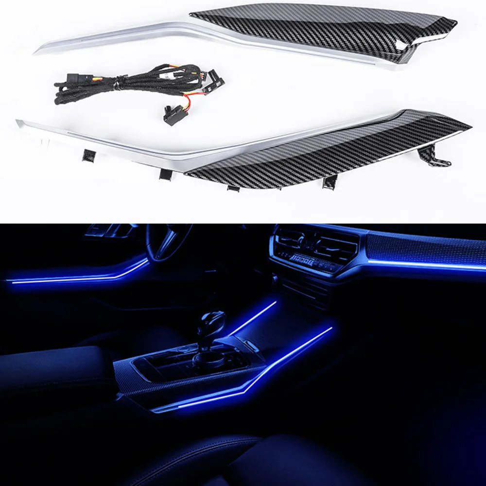 Led Ambient Light Decorative Trims Central Control Saddle Light For Bmw
