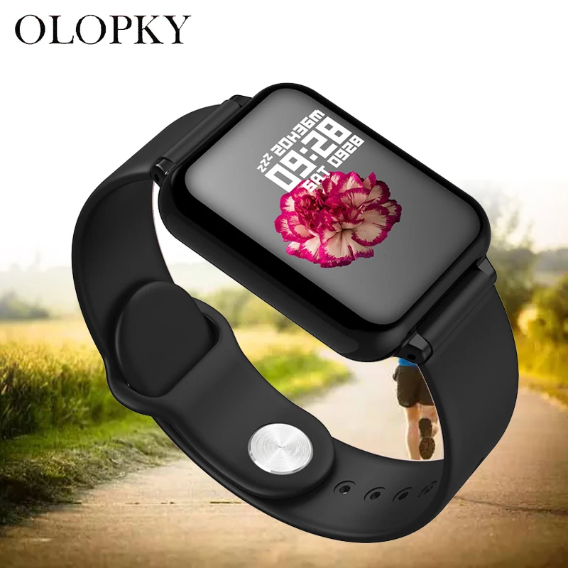 

Smart Watch Sport Fitness B57 Men Women Heart Rate Blood Pressure Monitoring Call Message Reminder Waterproof Fitness Tracker
