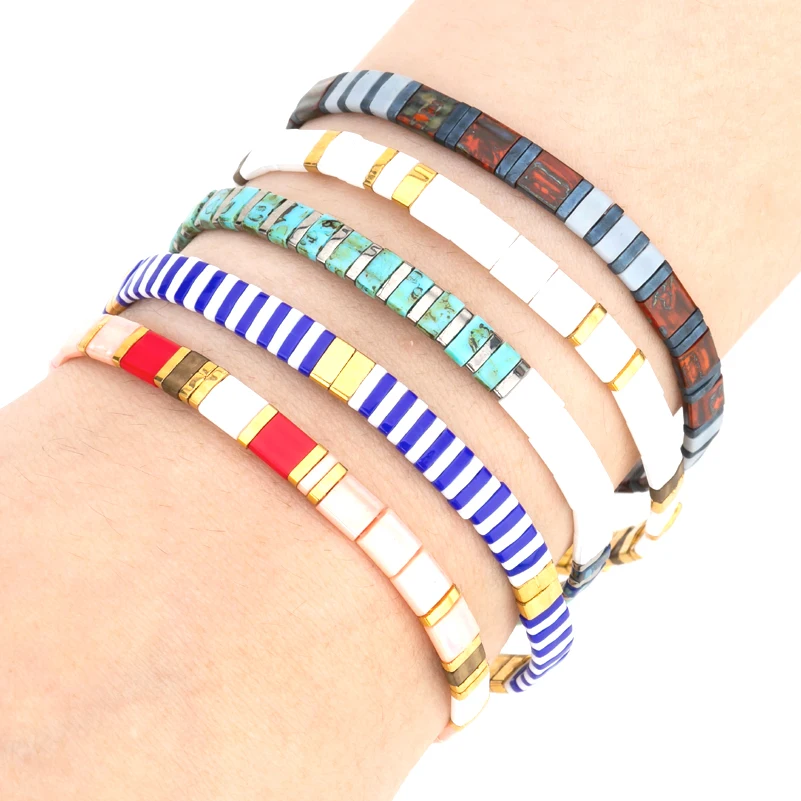 Miyuki Tila Bracelets