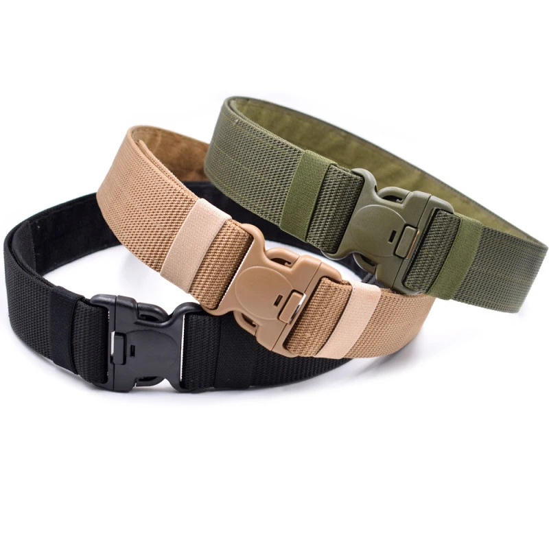 Outdoor Tactical Belt Men Military Army Combat Paintball Survival Safe