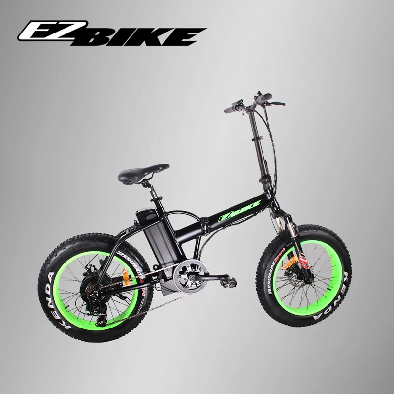 500W 10.4AH Электрический велосипед EZBIKE, 20 дюймов, 48 В, литиевая батарея, алюминиевый сплав, складной электрический велосипед, 500 Вт, мощный горный, снежный, городской, ebike - Цвет: 500W 10.4AH