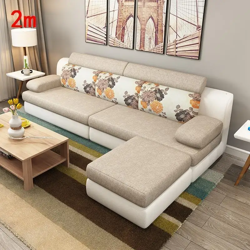 Version B Диван-пуф для Salonu Futon секционный Copridivano Meble Sillon современный набор для гостиной мебель диван - Цвет: Version B