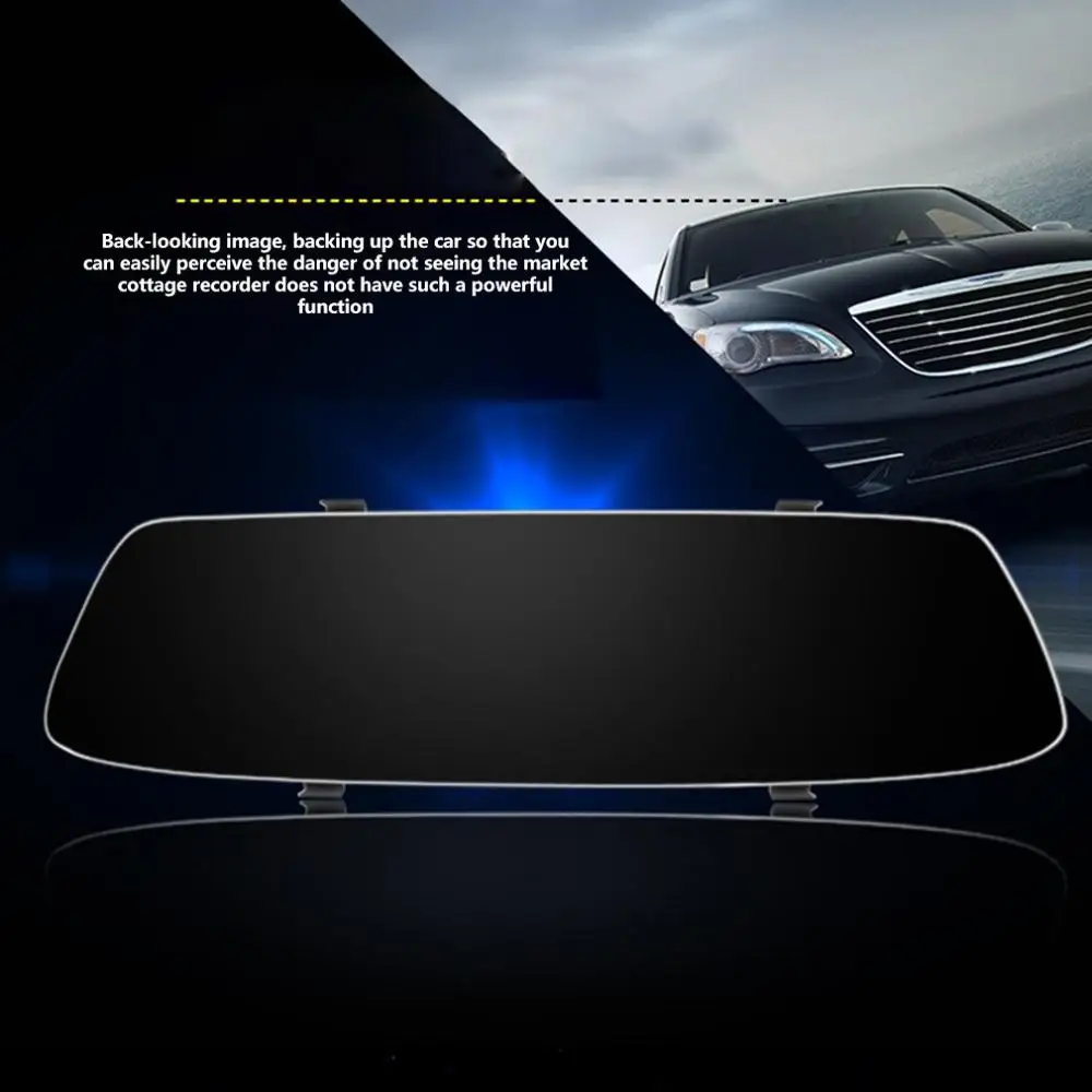 

Touch Screen 5 Inch Driving Recorder Hd Dual Lens 1080P Front And Rear Double Recording Car Reversing Image