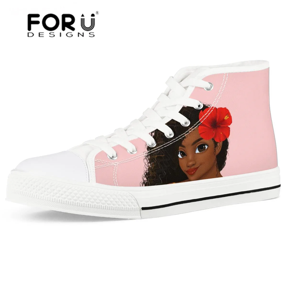 FORUDESIGNS; женская обувь из Вулканизированной Ткани; черная обувь в африканском стиле для девочек; женская обувь из сетчатого материала на шнуровке для подростков; парусиновая обувь; кроссовки