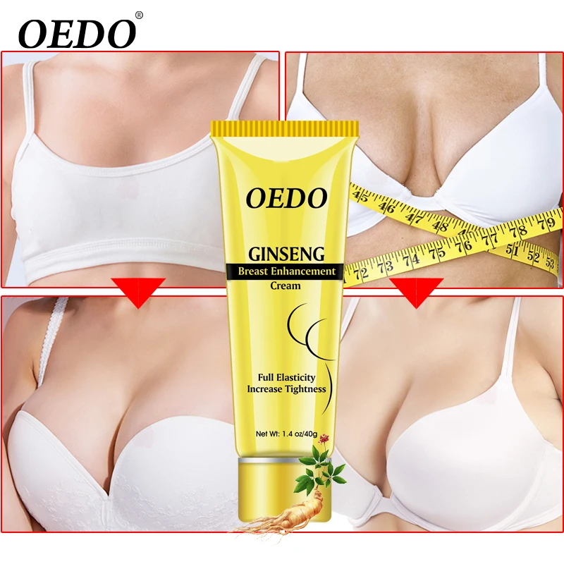 Ginseng Breast Enlargement Cream Chest Enhancement Promote Female Hormone Breast Lift Firming Massage Up Size Bust Skin Care