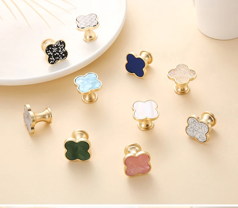 28 Colors European Style Cabinet Knobs and Handles Fashion Hanging Hooks Wall Decor Furniture Dressing Drawer Knob Kitchen Pull