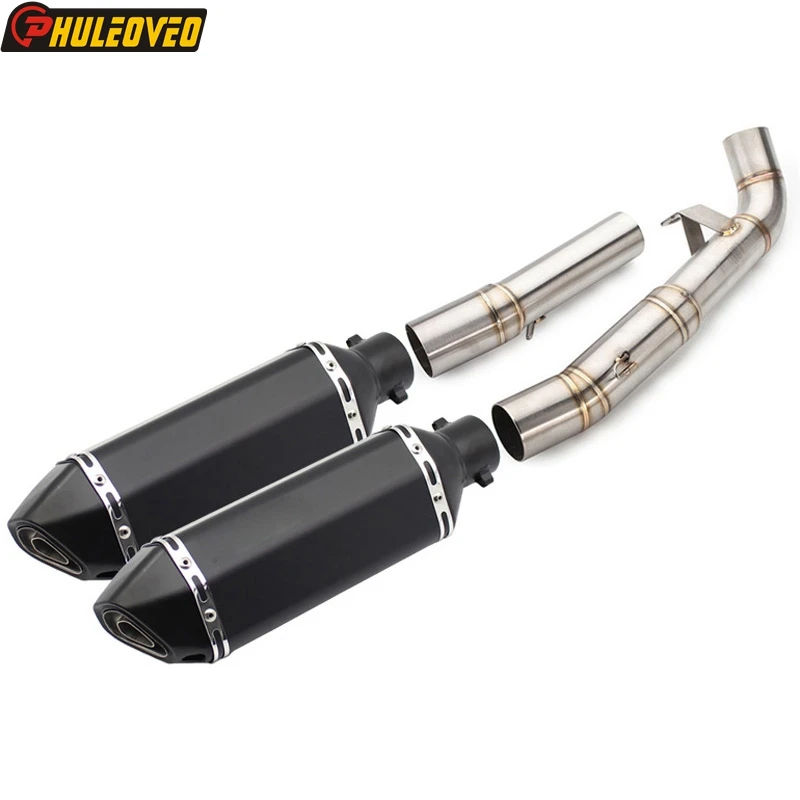

Для Kawasaki Z1000 2007-2009 глушитель выхлопной трубы мотоцикла Link Pip левый правый глушитель выхлопной трубы средней трубы для Z1000 07-09
