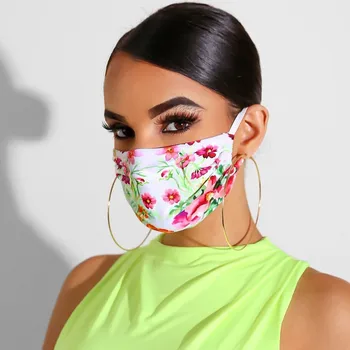 

Pm2.5 Breathable Print Washable Facemask Earloop Anti Dust Anti-ultraviolet Breathable Protection Face Cover Filter mascarillas