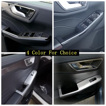 

Lapetus Inner Door Armrest Window Glass Lift Button Panel Cover Trim 4PCS Fit For Ford Escape / Kuga 2020 Accessories Interior