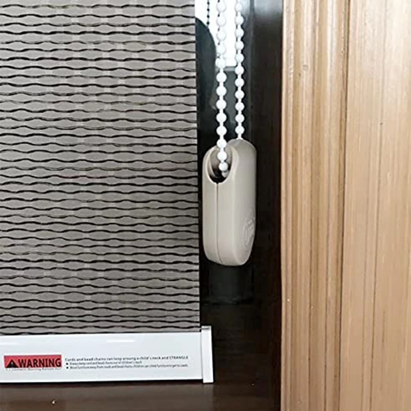 Cord Weight Spare 2pcs for Vertical Blind, Roller Blinds Window Shutter White Plastic Safety Handle Tensioner Device Blinds 5
