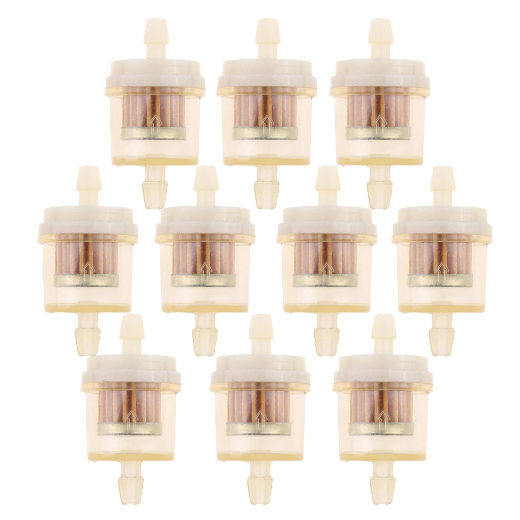 10 Pieces Universal Petrol Inline Fuel Filter LARGE Car Part Fit 7mm Pipes | Автомобили и мотоциклы