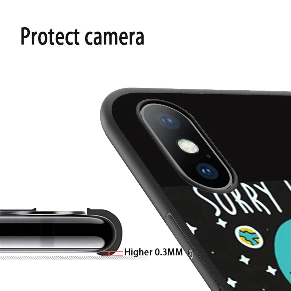 Эстетичный мультяшный чехол с инопланетянином космосом Tumblr для iPhone 11 Pro Max X 5 5S 6 6S