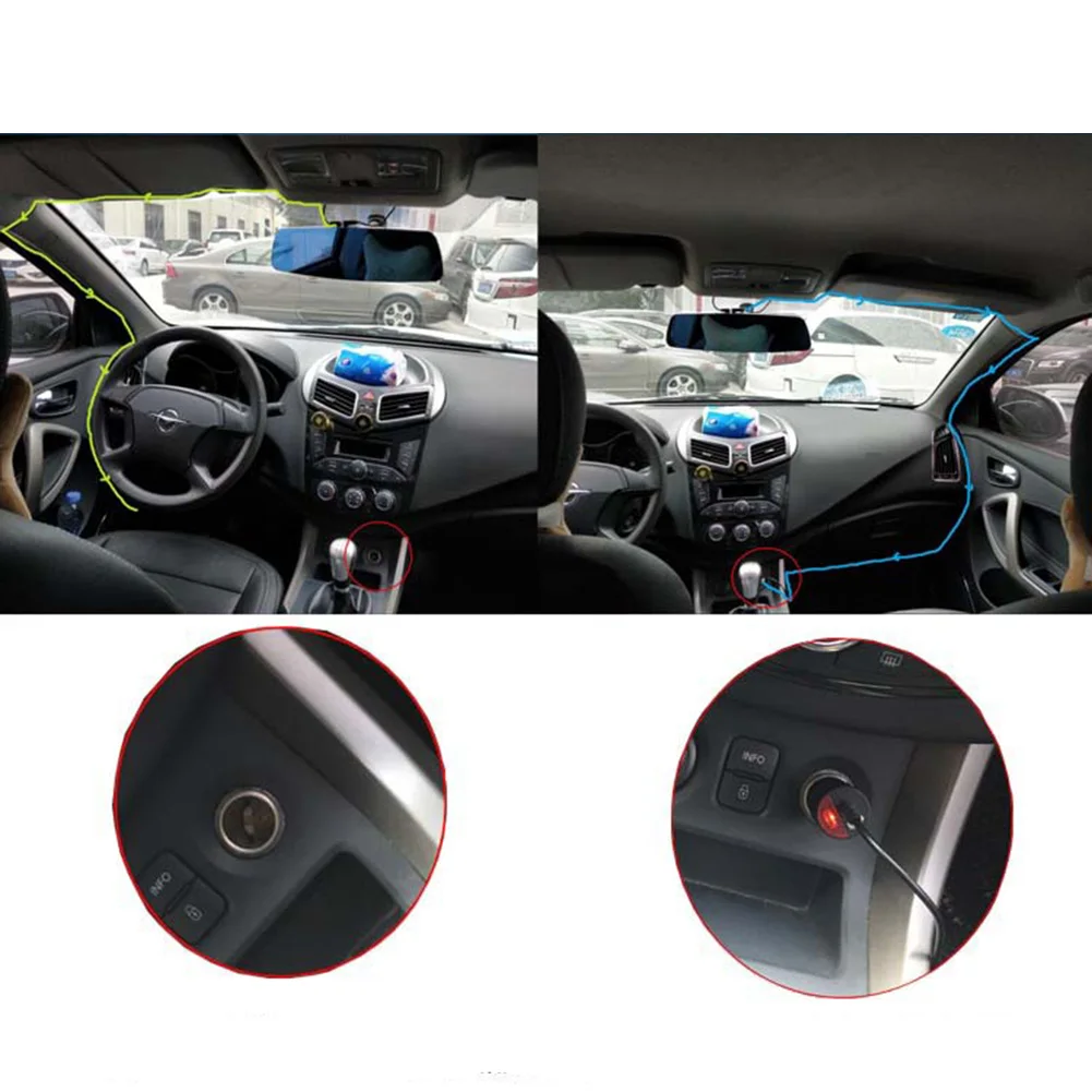 12 V-24 V To 5V аксессуары 5 Pin понижающий автоадаптер DVR видеокамера предохранителя низкая Напряжение защиты Зарядное устройство преобразователь комплект