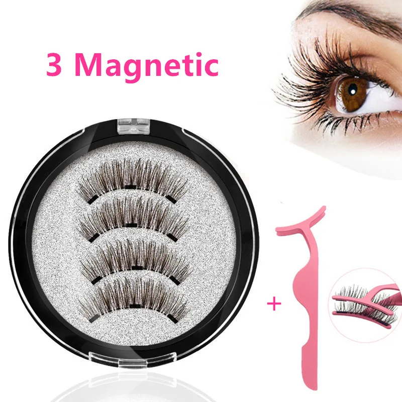Magnetic eyelashes with 3 magnets magnetic lashes natural false eyelashes magnetic eye lashes with eyelashes applicator-24P-3-TZ Magnetic eyelashes with 3 magnets magnetic lashes natural false eyelashes magnetic eye lashes with eyelashes applicator-24P-3-TZ