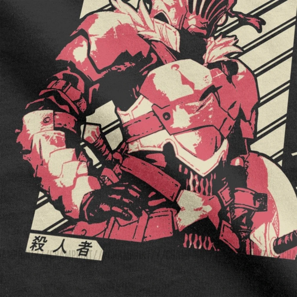 Goblin Slayer жрица футболки мужские Аниме оригинальные топы короткий рукав Повседневная графическая футболка Crewneck Чистый хлопок Футболка