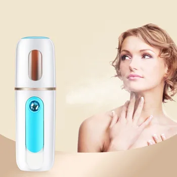 

new arrival Mini face steamer Travel mister nebulizer Nano Spray facial beauty steamer Mist Facial Steamer dorpshipping