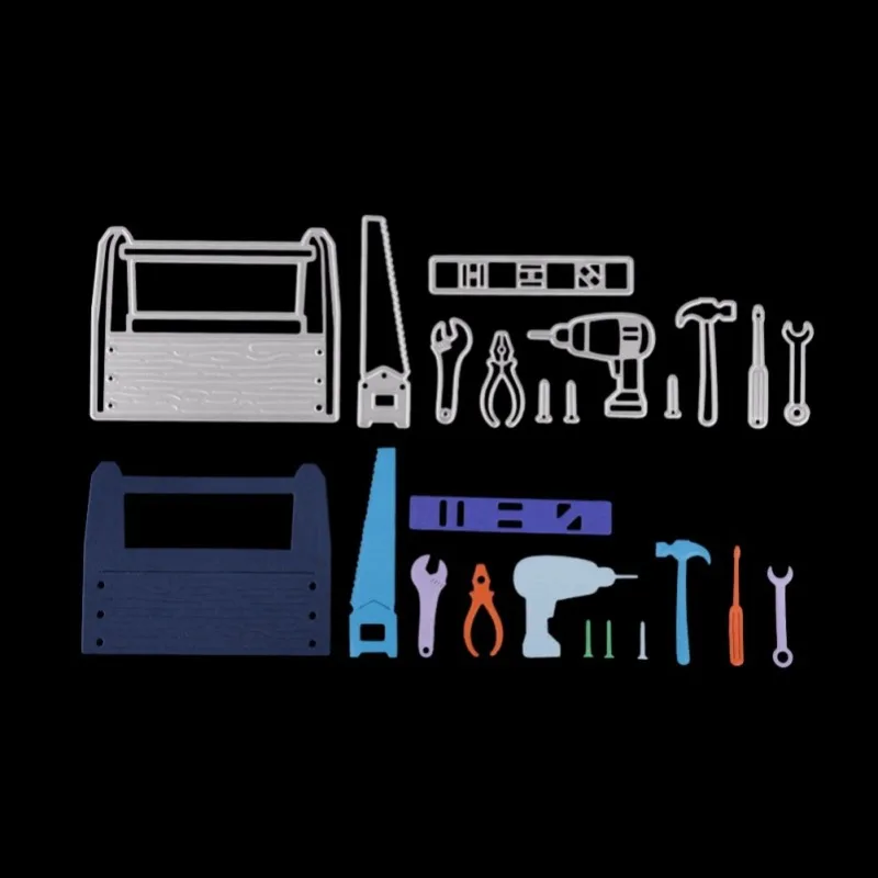 

Repair Tools Set Cutting Dies Metal Cut Die Stencils for DIY Scrapbook Embossing Paper Craft Knife Mould Blade Punch Dies Craft
