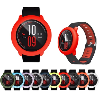 

Silicone Frame Protective Case Shell for Xiaomi Huami AMAZFIT Pace Watch Bumper Cover Smart watch Replacement Accessaries