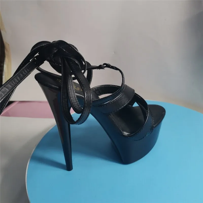 Sexy high with 15 cm sandals women's shoes Pictorial party shoes, the performance of Dance Shoes