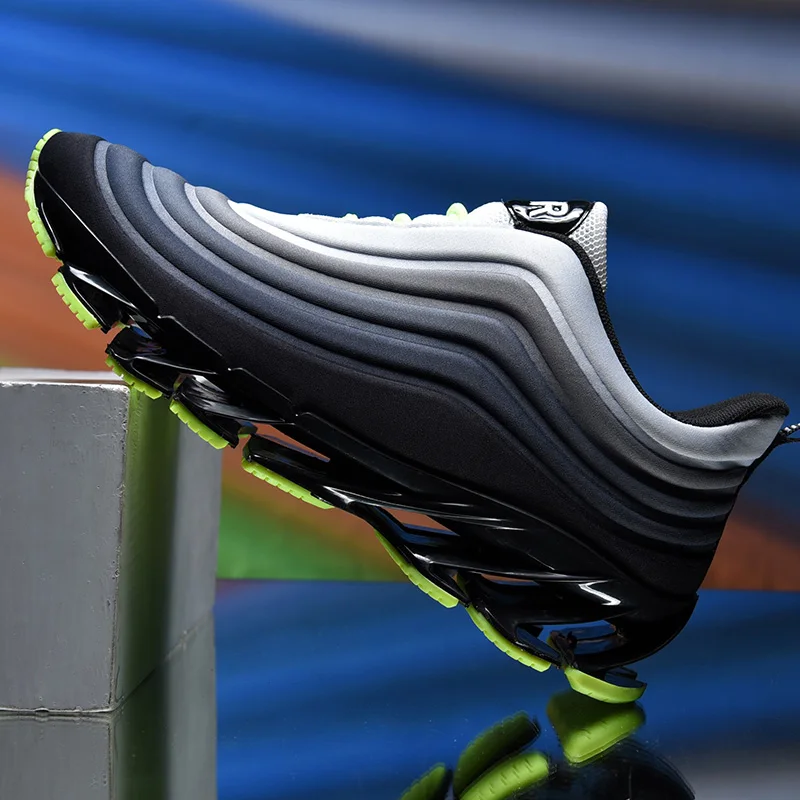 NIKEZI Размер 39-46 мужской официальный Весенний клинок Max Air 97 для бега Athleisure Sport Yeezys Досуг Прогулочные кроссовки