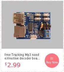 DYKB DC 12 В Bluetooth 5,0 приемник MP3 WAV плеер декодер доска FM радио TF карта USB+ пульт дистанционного управления FPR автомобильный усилитель мощности