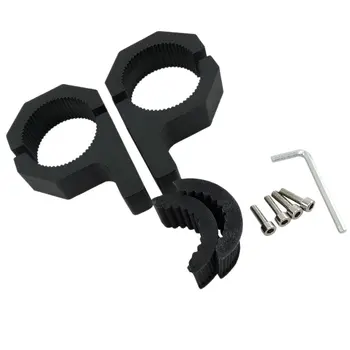

Universal 2pcs 50MM Car Bull Bar Nudge Bar Mounting Bracket Tube Clamp Aluminum Alloy Holder for LED Light Bar Work Light