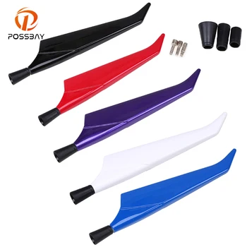 

POSSBAY Car Shark Antennas Universal for BMW Honda Toyota Audi Blue/Red/Purple/Black/White Car Roof Shark Fin Antenna Aerials
