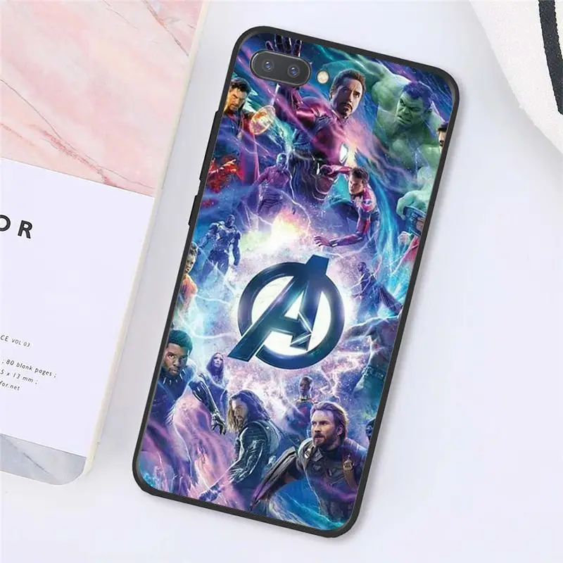 Yinuoda Marvel Мстители логотип Железный человек паук чехол для телефона huawei Honor 8A 8X9 10 20 Lite 7A 5A 7C 10i 20i - Цвет: A13