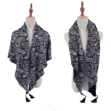 Женский шарф зима и осень Новая мода унисекс TotemColorful Wind Neck теплый флис вязаные шарфы шаль шарф